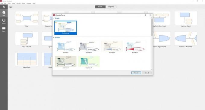 How to build a chart in Ishikawa XMind