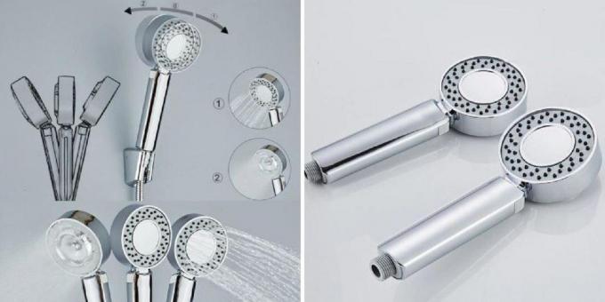 Two-way shower head