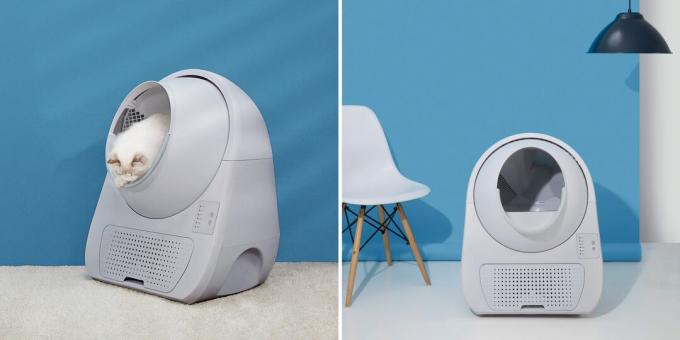 Xiaomi introduced a smart cat litter box with self-cleaning function