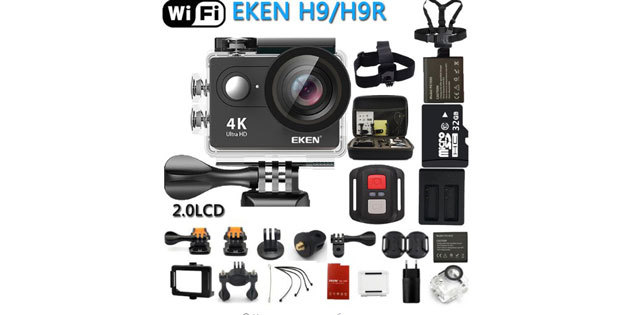 Action Camera with Wi-Fi on Eken