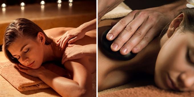 Massages and spa treatments