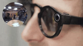 Stylish sunglasses on Snapchat can take photos and record video
