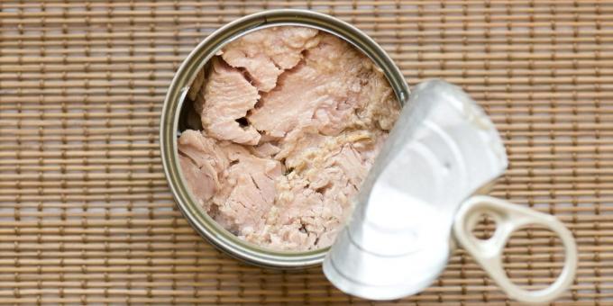 In some products vitamin d: canned tuna