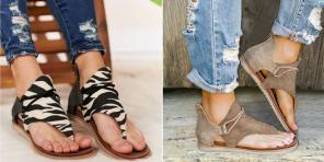 20 models of summer shoes from AliExpress and other stores