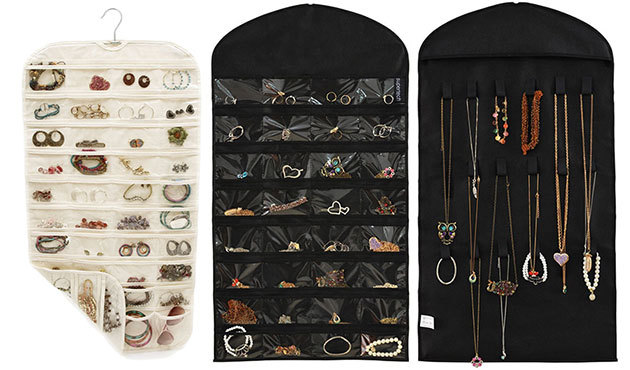 Cloth organizer for jewelry