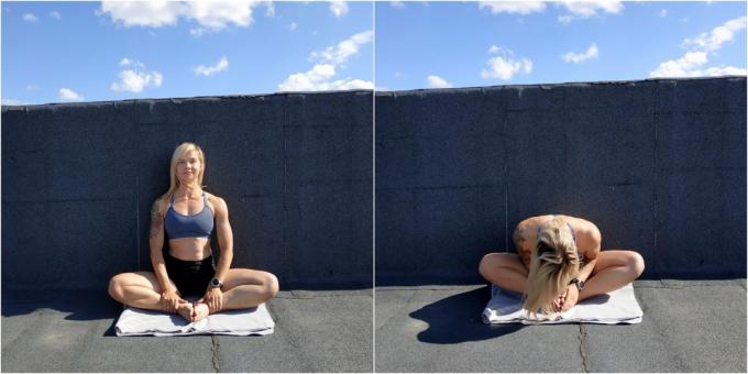 Simple Yoga Exercises: Bound Angle Pose