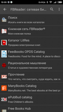 Overview Reader FBReader for Android