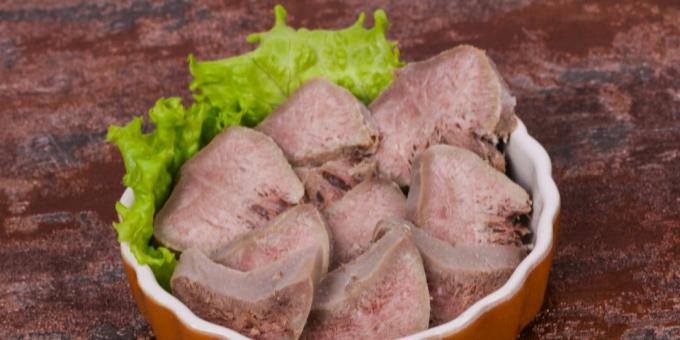 How much to cook pork tongue