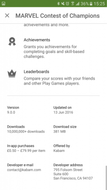Now update the app from the Google Play makes it even easier and faster
