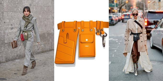 Fashion handbags 2019: Bag-belt Fendi