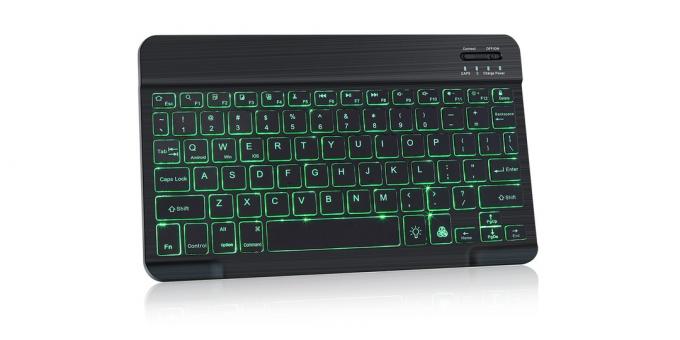Wireless keyboards: RGB backlit keyboard 