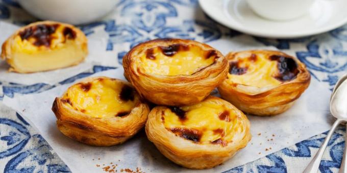 Pasteis - Portuguese custard pastries