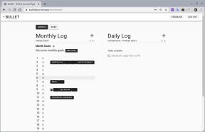 Bullet - a simple web planner and bullet log