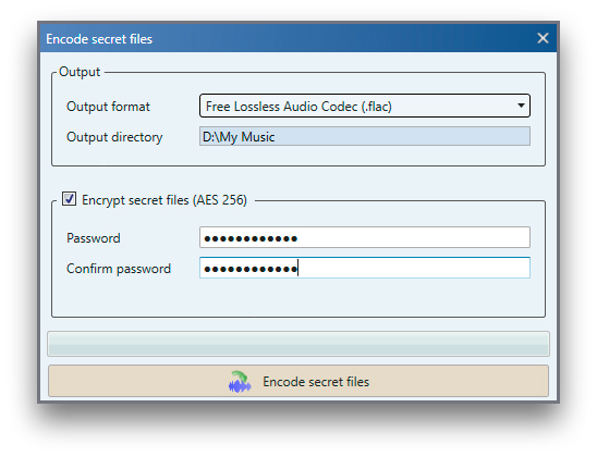 DeepSound: installation password