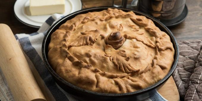 Zur-belish - Tatar meat pie