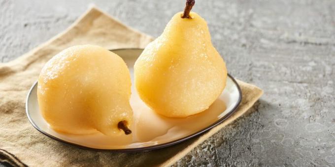 Citrus pear dessert from Jamie Oliver