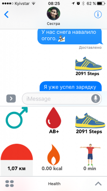 Health Stickers for iOS - motivational stickers and widget with indicators of activity