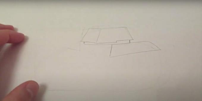 How to draw a tank: depict a tower