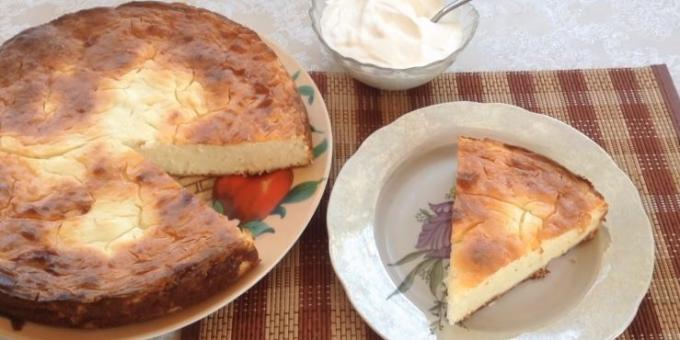 Cheese casserole recipe with flour