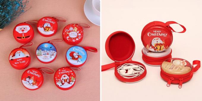 Products with aliexpress, which will help create a Christmas mood: Case for the headphone