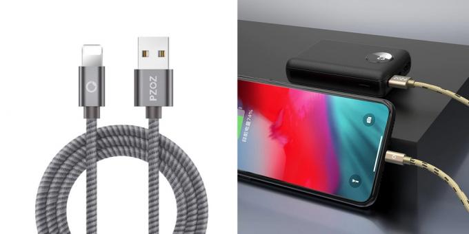 Lightning charging cable