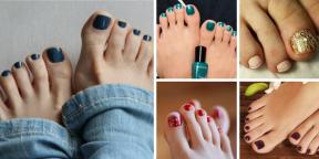 How to make a trendy pedicure: Trends autumn-winter 2017/2018