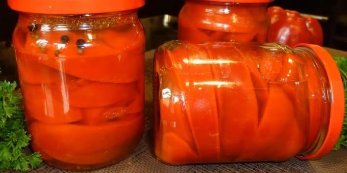 Recipes: Marinated peppers with honey
