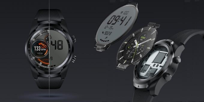 Mobvoi TicWatch Pro LTE have dual screen
