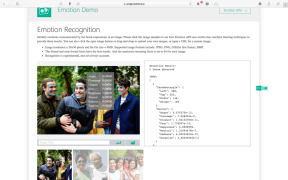 Emotion Recognition - services Microsoft, which recognizes people's emotions in images