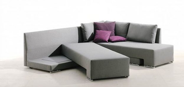 How to choose a sofa: Sofa with twist mechanism