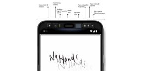 In Google Pixel 4 is an analogue of Face ID and control gestures