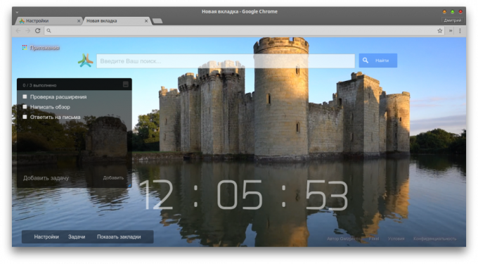 Live Wallpaper Live Start Page: A new tab Google Chrome