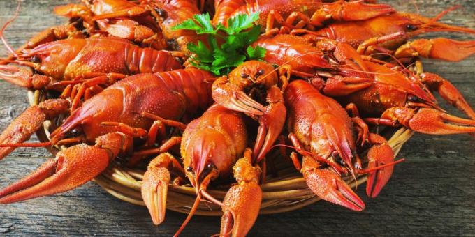 How and how much to cook crayfish