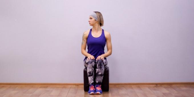 flexibility exercises: stretching neck