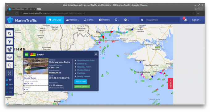 Marine Traffic