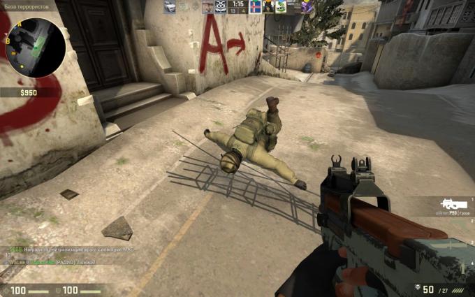 Screenshot of the game Counter-Strike: Global Offensive