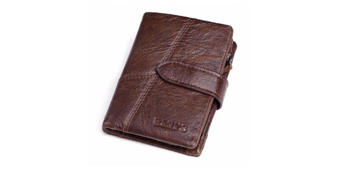 Men wallets made of genuine leather