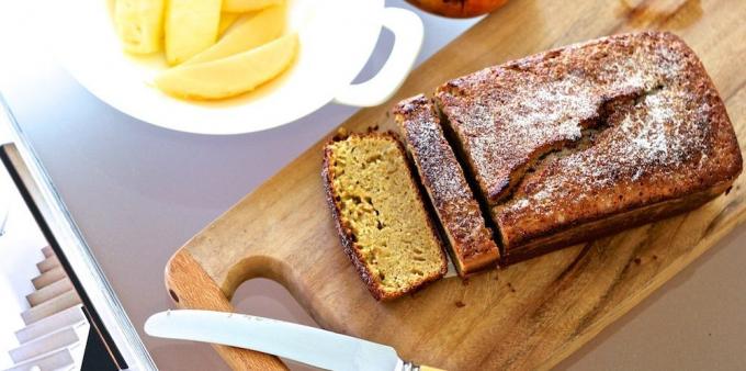 Recipes with chickpeas: Orange-Chickpea cake without flour