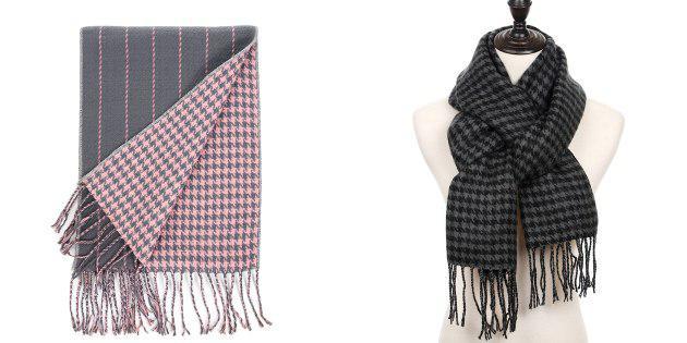 Double-sided scarf