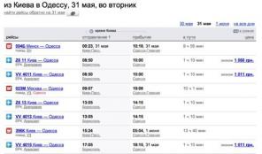 Finding the right flight: Google vs. Yandex