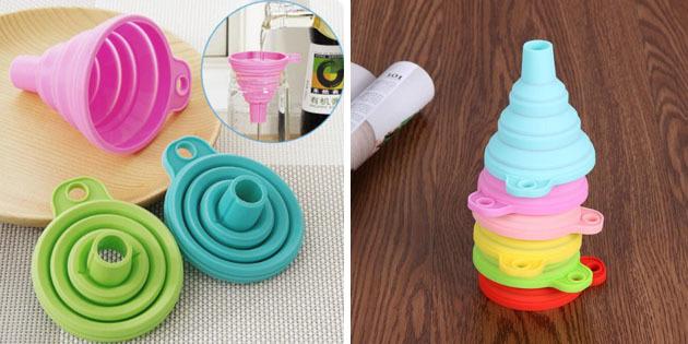100 coolest things cheaper than $ 100: silicone funnel