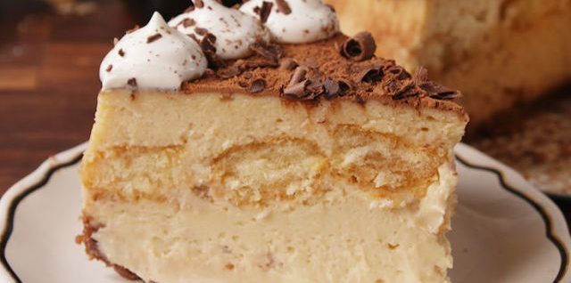 Recipes Cheesecake: Cheesecake "Tiramisu"