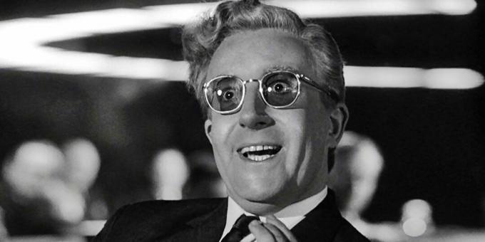 Films about the end of the world: "Doctor Strangelove, or How I Learned Not to Worry and Love the Atomic Bomb"