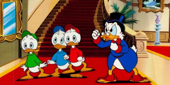 Animated series of the 90s: "Duck Tales"