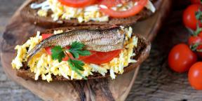 8 delicious sandwiches with sprats, you'll love