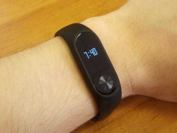 Xiaomi Mi Band 2: time display