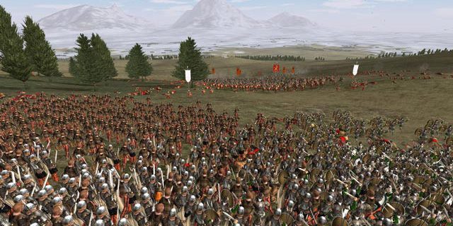 Games about the war: Rome: Total War