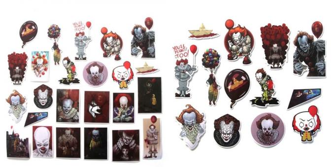 Set of stickers "It"