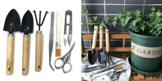 Tools for a mini-garden