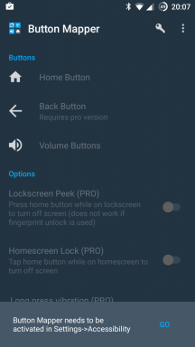 Button Mapper - reassigning the function of the hardware buttons on Android